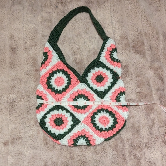 Granny square crochet bag - Picture 3 of 5
